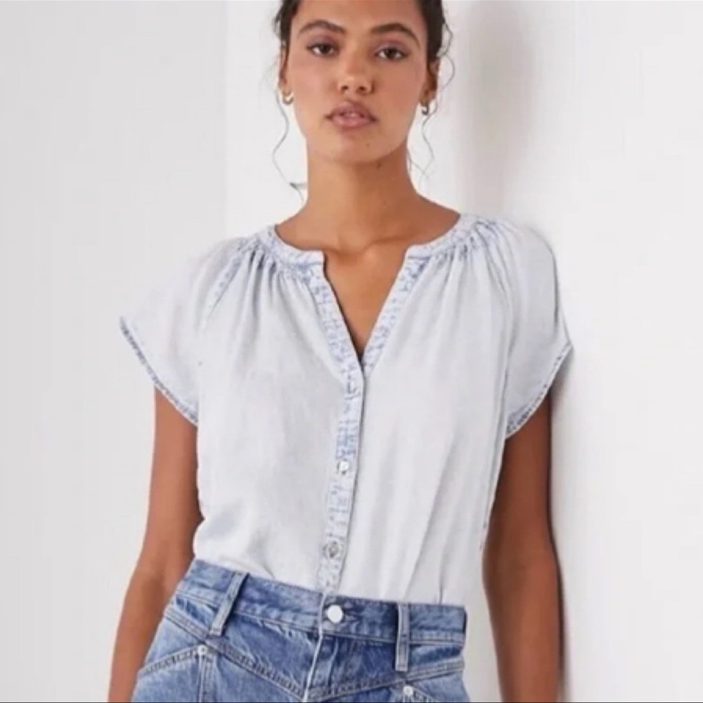 NWT Rails Alena acid wash top